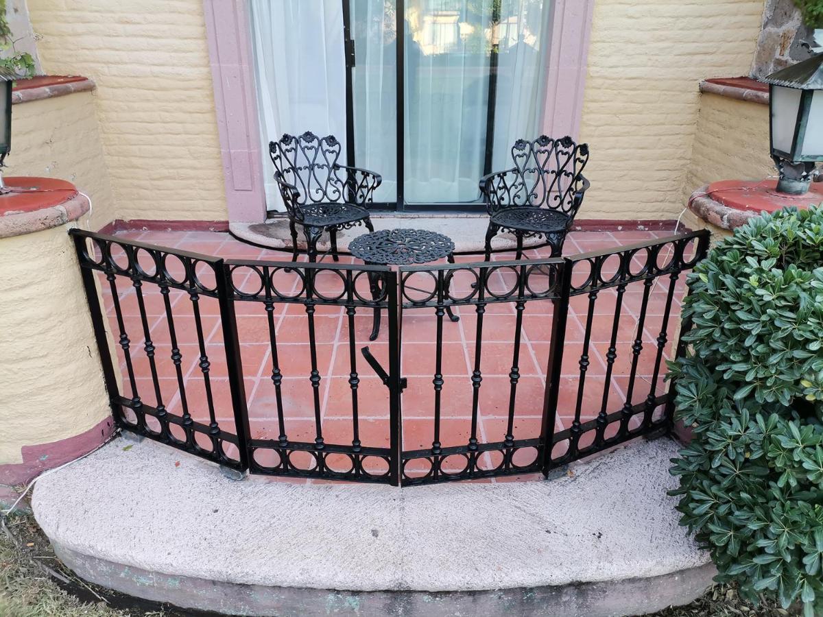 Gran Hotel Hacienda De La Noria Aguascalientes Exterior photo A wrought iron balcony