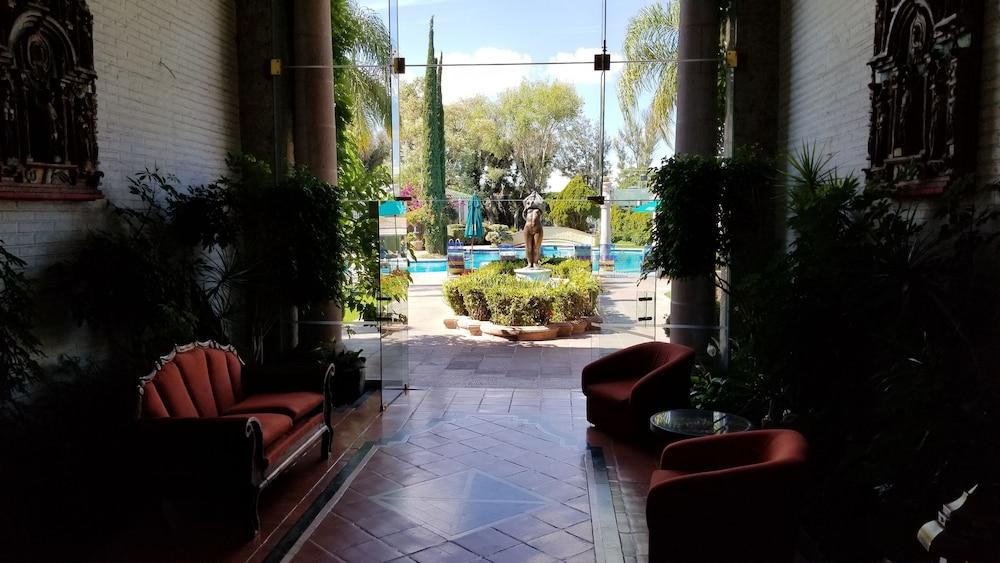 Gran Hotel Hacienda De La Noria Aguascalientes Exterior photo The lobby of the hotel