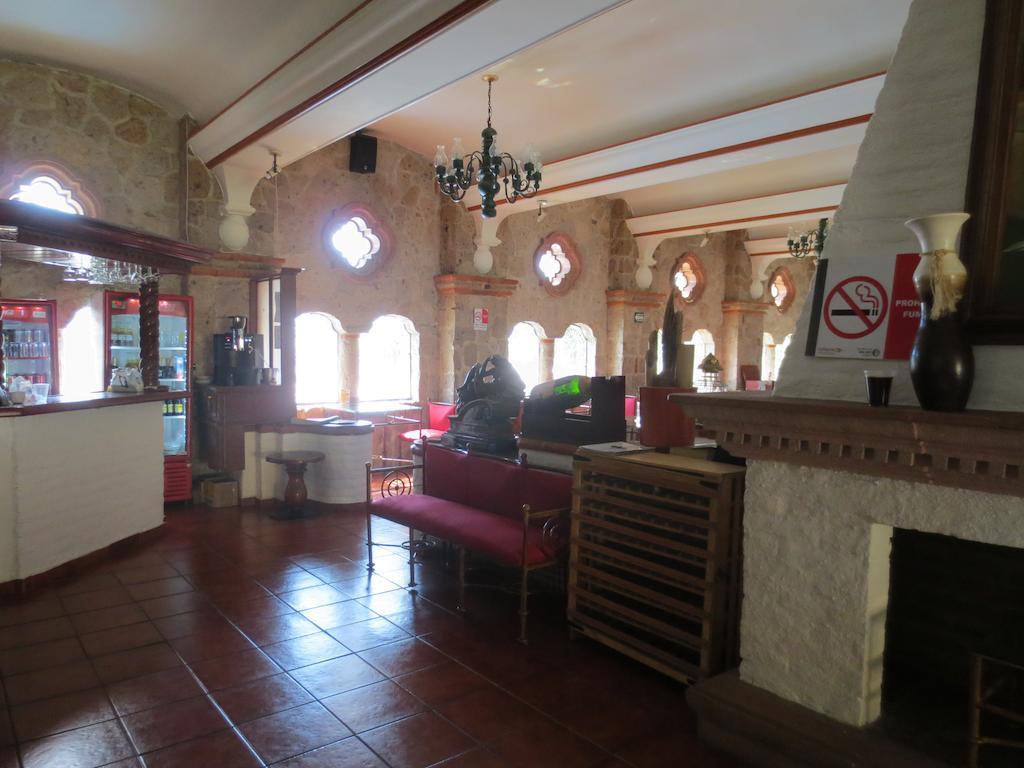 Gran Hotel Hacienda De La Noria Aguascalientes Exterior photo Interior of the restaurant