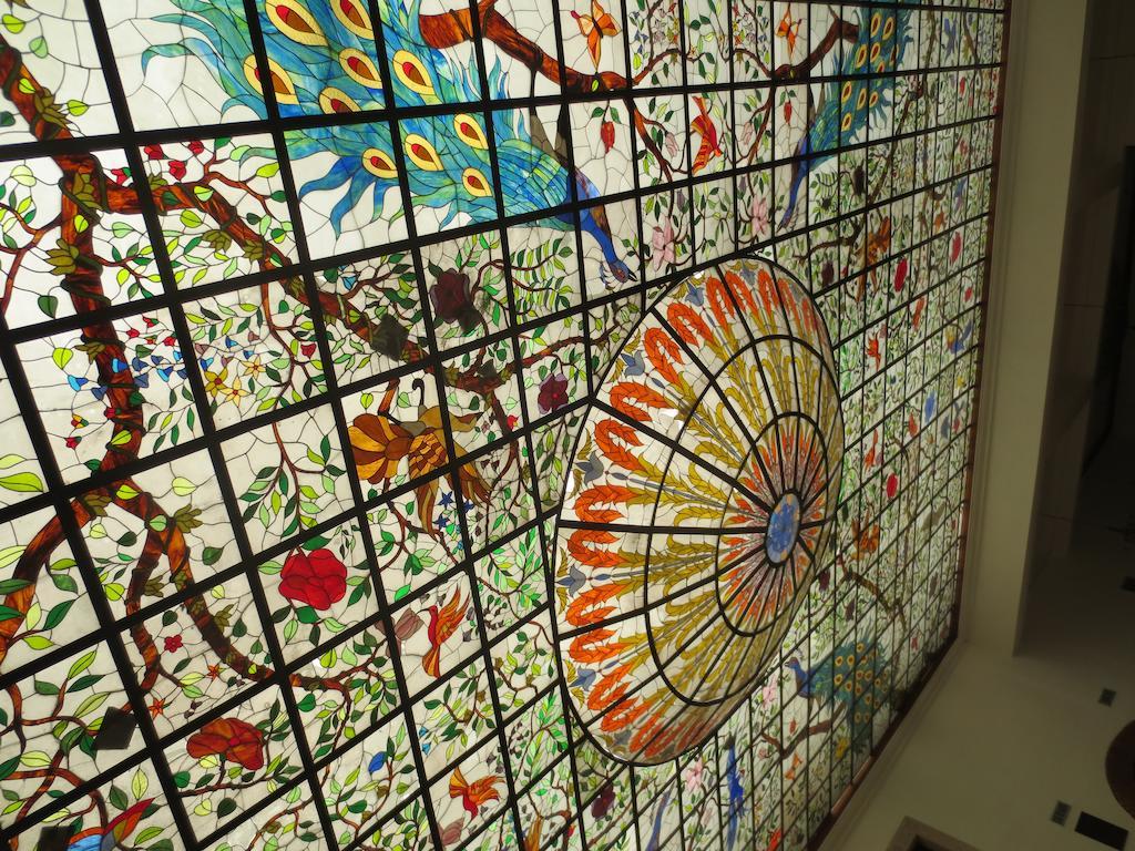 Gran Hotel Hacienda De La Noria Aguascalientes Exterior photo Stained glass window at the entrance of the museum