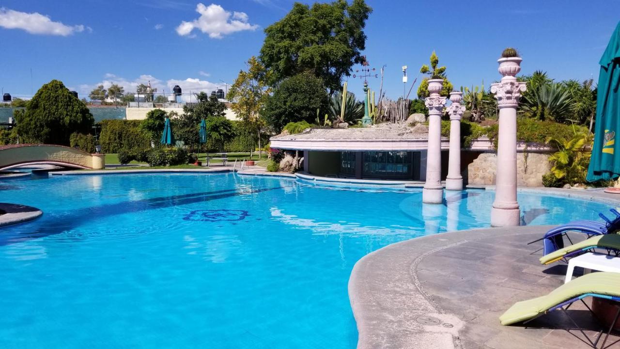 Gran Hotel Hacienda De La Noria Aguascalientes Exterior photo The swimming pool at the hotel