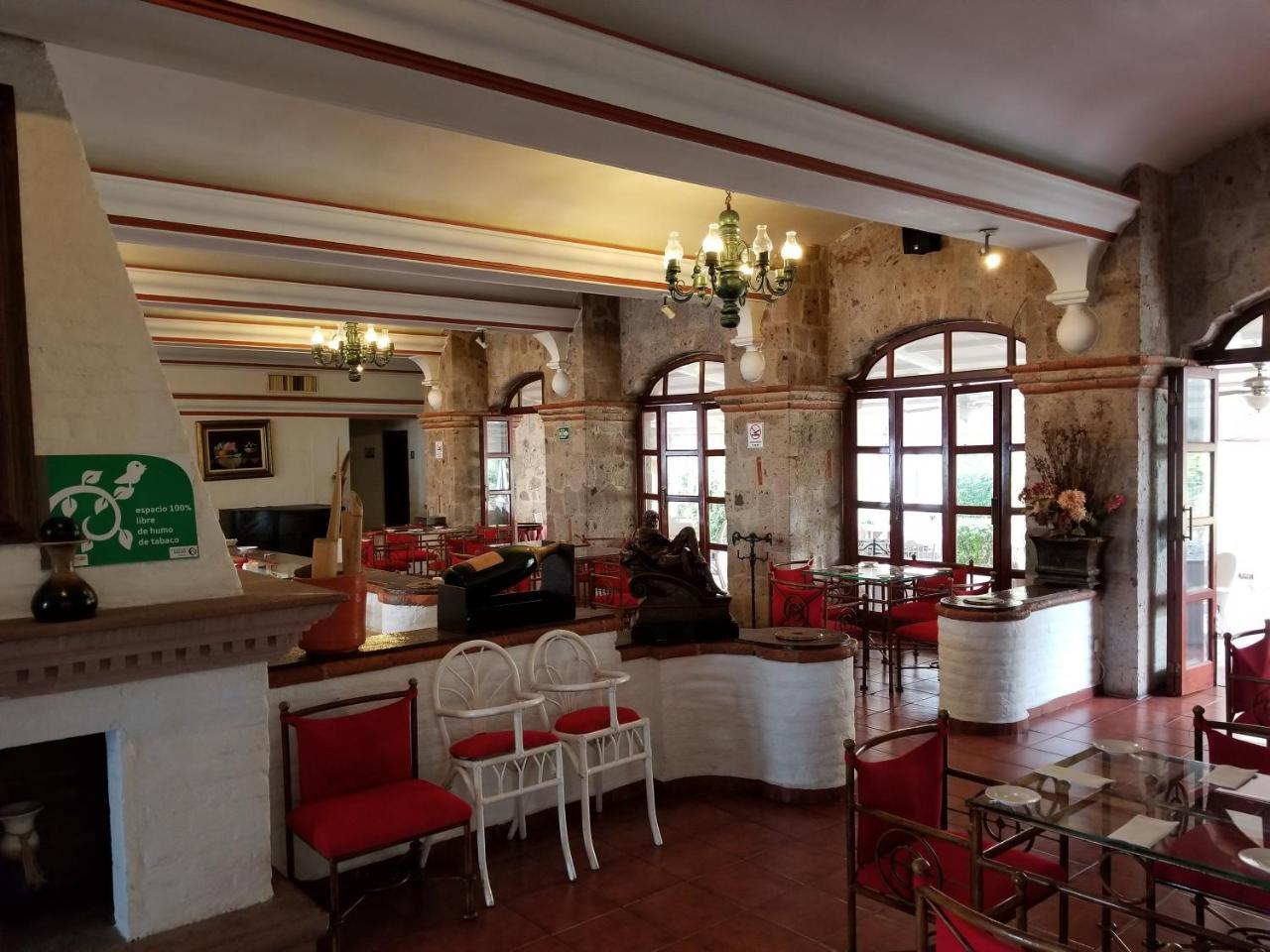Gran Hotel Hacienda De La Noria Aguascalientes Exterior photo Interior of the restaurant